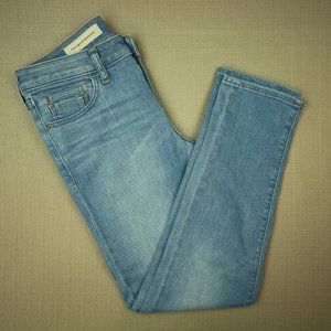 Pilcro And The Letterpress Stet Fit Jeans Women's Sz 28 Petite Light Wash Denim